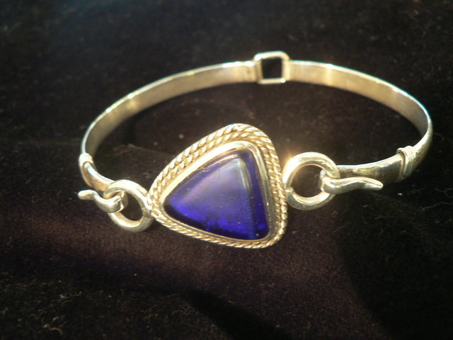 [BR608] Bracelet Touareg 3 Pièces Bleu