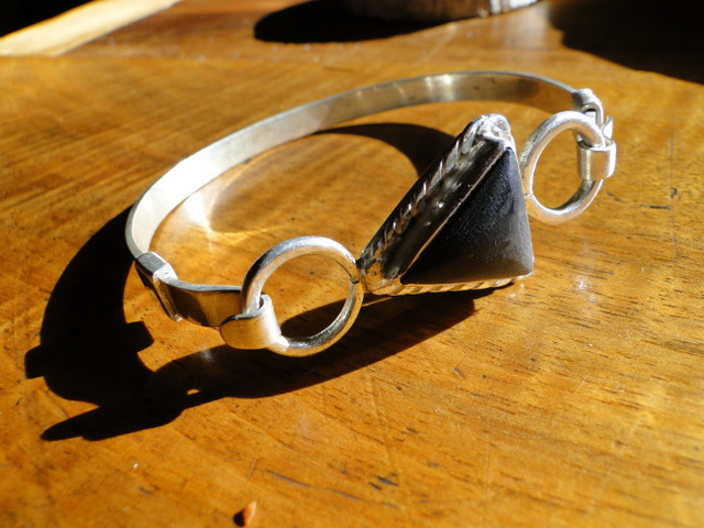 [BR204] Bracelet Touareg 3 Pieces Ebène