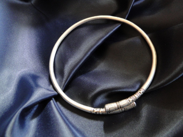 [BR516] Bracelet Touareg Croise Rond Long