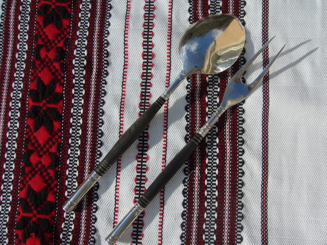 [AT601] Couverts A Service Touareg - Argent Ebene