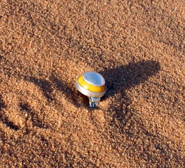 [BG303] Bague Touareg Ronde Orange