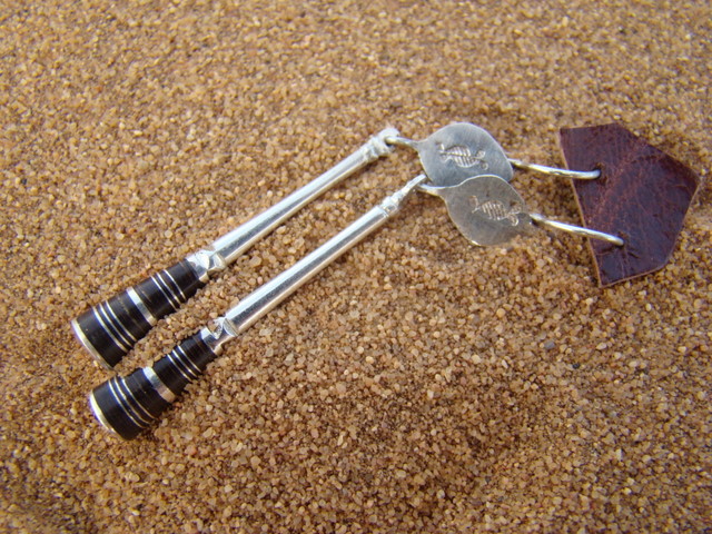 [BO209] Boucles Oreilles Touareg Ezaghan Ronde