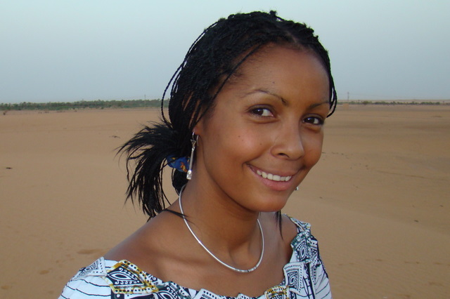 [BO101] Boucles Oreilles Touareg Main Fatma