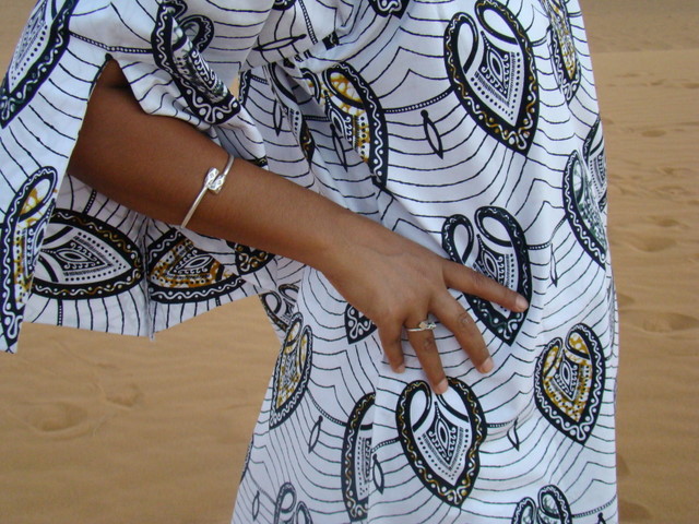 [BR515] Bracelet Touareg Croise Fatma - Grand