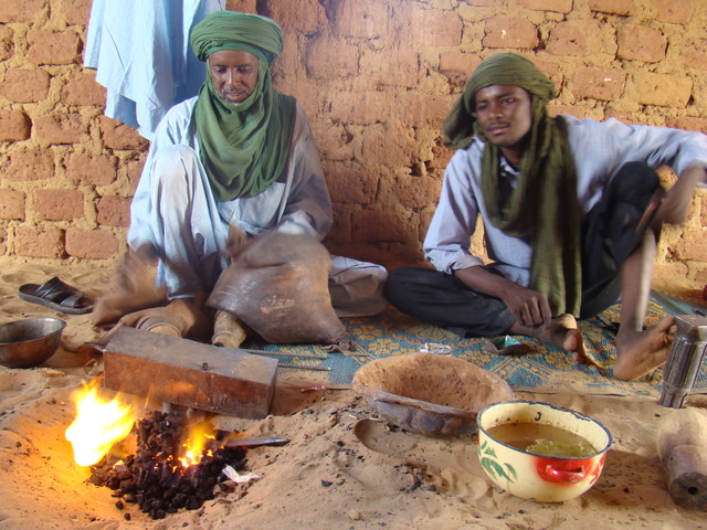 [OR501] Soufflet Touareg en Cuir