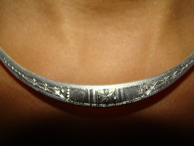 Tour du Cou Touareg Argent Grave