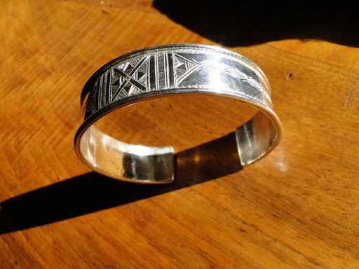 [BR512] Bracelet Touareg Train 2